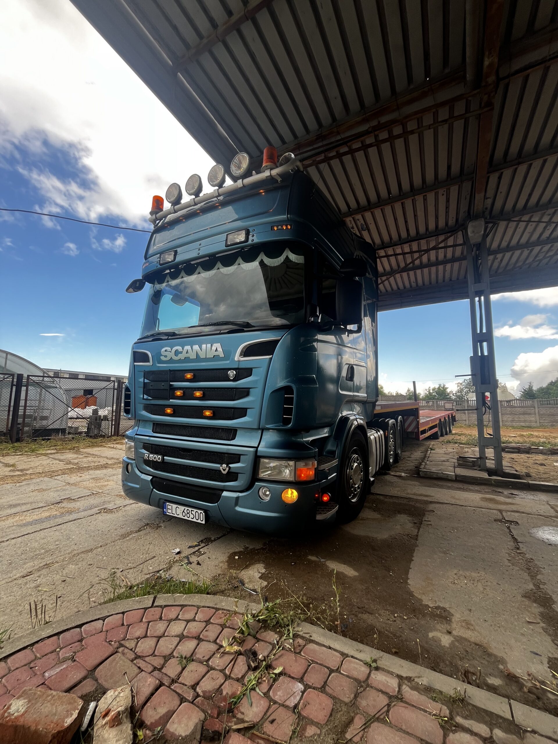 Scania-zestaw ponadnormatywny do 43ton